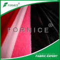 10 years experience high pile minky fur fabric for shoes, garments